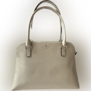 kate spade natural white pocketbook